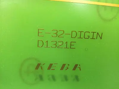 USED KEBA E-32-DIGIN D1321E