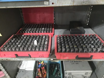 Shelf and Contents; Mix of Gages
