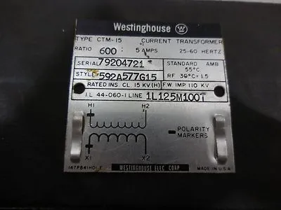 Used Westinghouse 592A577G15 Transformers Ohio US | Equipment Recovery Corp. #1331103
