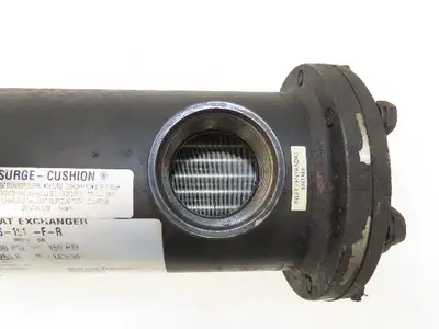 Thermal Transfer EKS-1012-F-R Oil Cooler Shell & Tube Heat Exchanger 2-Pass
