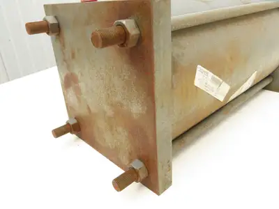 Miller LA53H4N Pneumatic Air Cylinder 8" Bore 13-11/16" Stroke 1"Rod 150psi