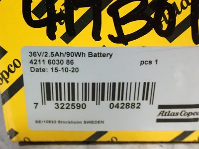 Used ATLAS COPCO 4211603086 Batteries Ohio US | HGR 24 #747313