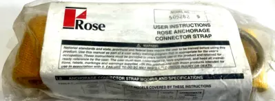 NEW ROSE MANUFACTURING 505282 ANCHORAGE CONNECTOR STRAP