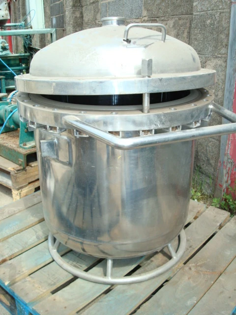 130L S/S Vertical Autoclave 8 Bar