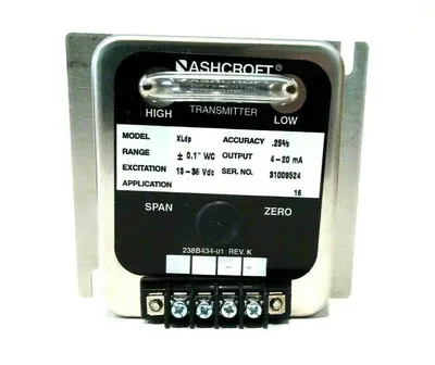 NEW ASHCROFT XLDP