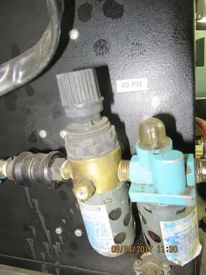 1975-300 JOYAL MDL. L1G-5 5KVA BUTT WELDER WITH JOYAL MICRO PROCESSOR WELDING CONTROL