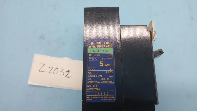 Used Mitsubishi Electric NF30-CB Fuse Accessories Arizona US | ASSET CONVERSION SPECIALISTS, INC. #312694