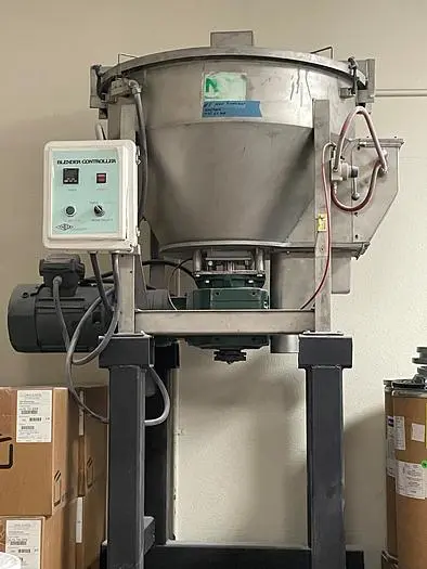Mixer, Ribbon, 10 CF, Stainless Steel, Vertical, #5532790