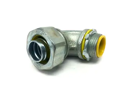 New | in-Stock RACO Liquid Tight 90 Degree 3/4" Connector Electrical Fittings Michigan US | Maverick Industrial Sales #1397520