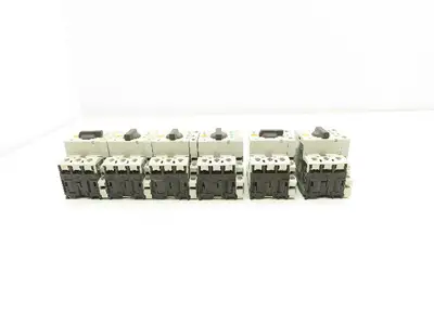 Moeller PKZMO-1 Manual Motor Starter 1A 600VAC 3PH 1/2HP Lot Of 6