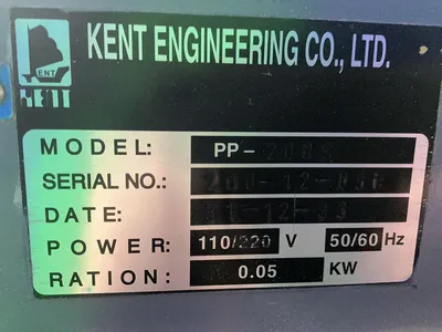 Used 1993 KENT ENGINEERING CO PP200S Pad Printers Ohio US | HGR 24 #1518904