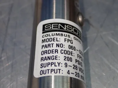 New | in-Stock SENSOTEC 060G52402 Pressure Transmitters Ohio US | HGR 24 #782525