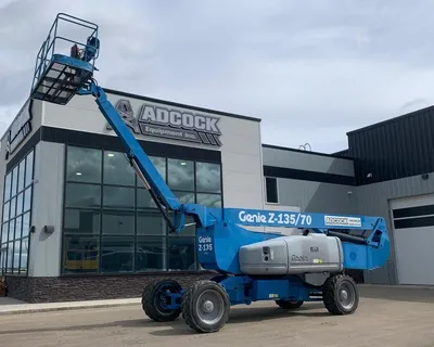 Used 2012 GENIE Z-135/70 ARTICULATING BOOM LIFT Articulating Boom Lifts Alberta CA | Adcock Equipment #1418141