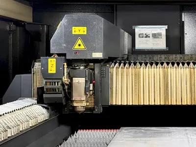 Used 2023 AMADA REGIUS 3015 AJE FIBER Laser Cutters | Machine Factory Outlet #1267061