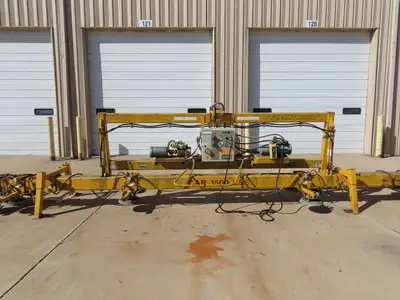 Anver Vac-Pack VPE-24 Vacuum Lifter with Powered Tilt 10'x 53' 1500 Lb 45' 4"OAL