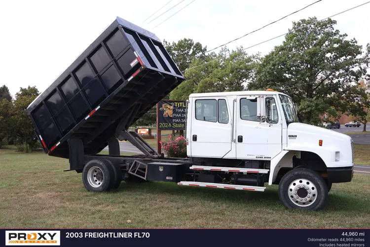 Used 2003 FREIGHTLINER FL70 Dump trucks Pennsylvania US | Proxy Equipment #1378467