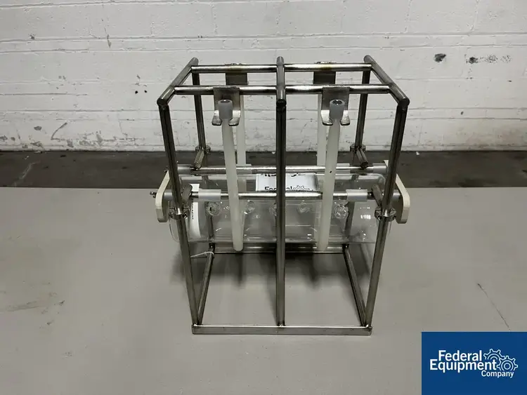 Used Unknown Glass Cylinder with Frame Stainless Steel Tanks Ohio US | Federal Equipment Company #126904