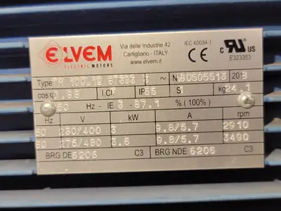 USED 2018 EUROVENTILATORI EU-402-RD0-ES4