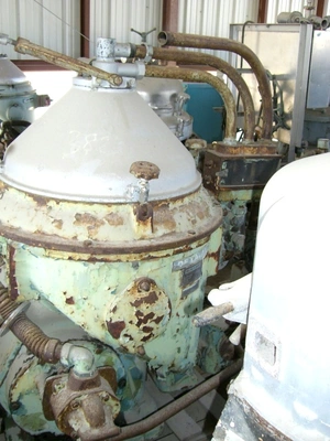 (2) Alfa-Laval MAPX 210 TGT-29-60 oil purifiers, SS.