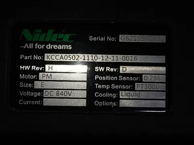 Used NIDEC KCCA0502111012110016 Power Inverters | HGR 24 #748052