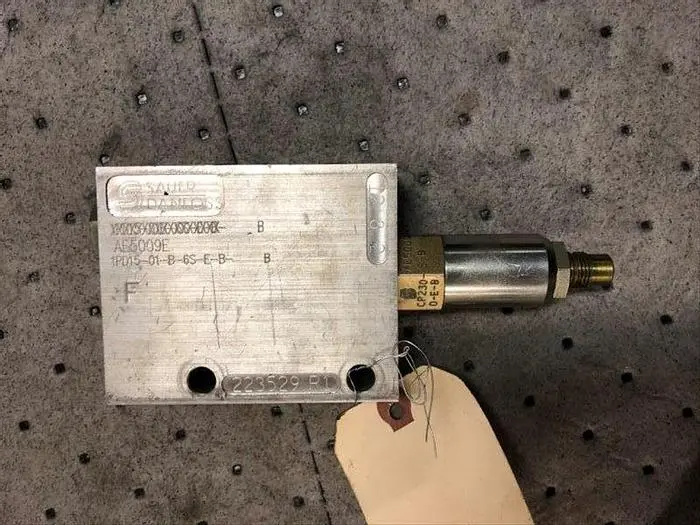 Used AFTERMARKET HYDRAULIC VALVE - 1PD15-01-B-6S-E-B Solenoid Valves Pennsylvania US | East West Machinery & Drilling #1416268