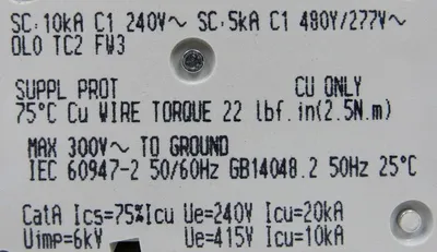 NEW SCHNEIDER ELECTRIC 24532 SUPPLEMENTARY PROTECTOR MULTI 9 C60 MG24532