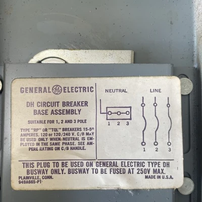 Used GE DFPTQLX3 Misc Electrical & Power Parts California US | Davliegogo LLC #1710649