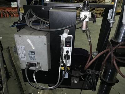 ID Technology Pressure Sensitive Labeler on Adjustable Stand