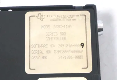 TEXAS INSTRUMENTS 530C-1104 CPU MODULE 530C1104 REPAIRED