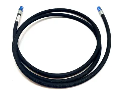 USED PARKER HYDRAULIC HOSE 1/4 IN 5800 PSI 10FT