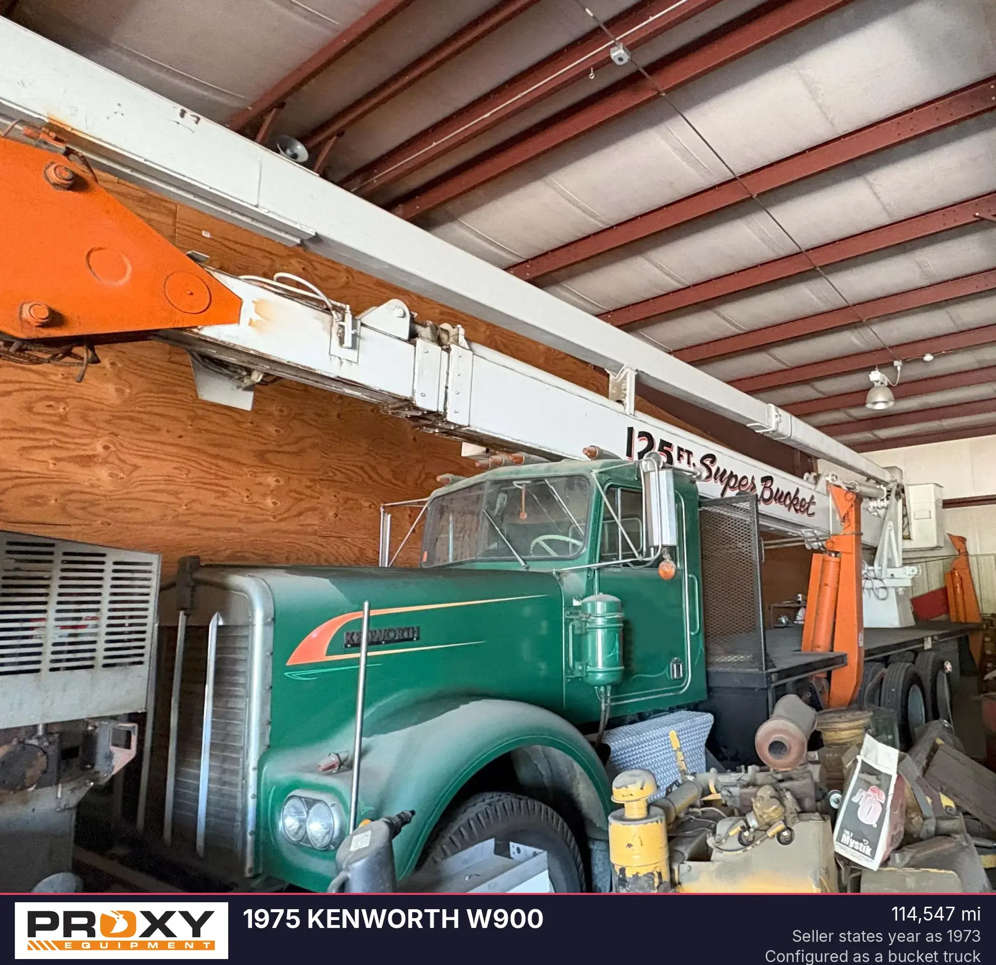 Used 1975 KENWORTH W900 Bucket (boom) trucks New Jersey US | Proxy Equipment #1378458