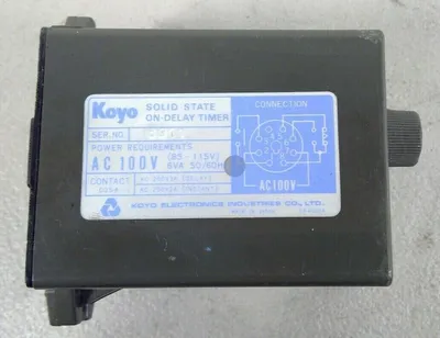 Koyo Electronics TTW-S-G Solid State Timer AC100V 4G