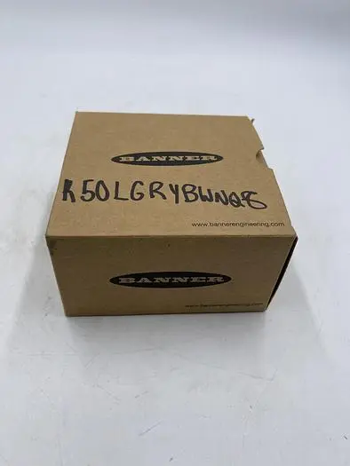 Used BANNER BANNER K50LGRYBWNQ8 Sensors | ND Industrial Surplus #1214410