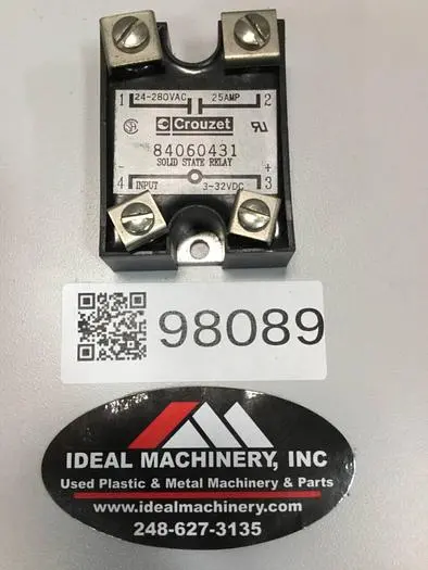 Used CROUZET 84060431 Relays & Switches Michigan US | Ideal Machinery #580122