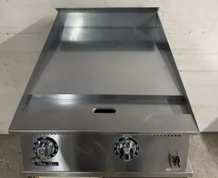 182-0004 Star Ultra-Max 24 Inch Chrome Plated Propane Thermostatic Griddle