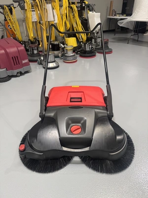 Haaga-497 38″ Walk Behind Push Sweeper NEW
