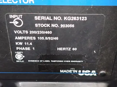USED MILLER SYNCROWAVE 250
