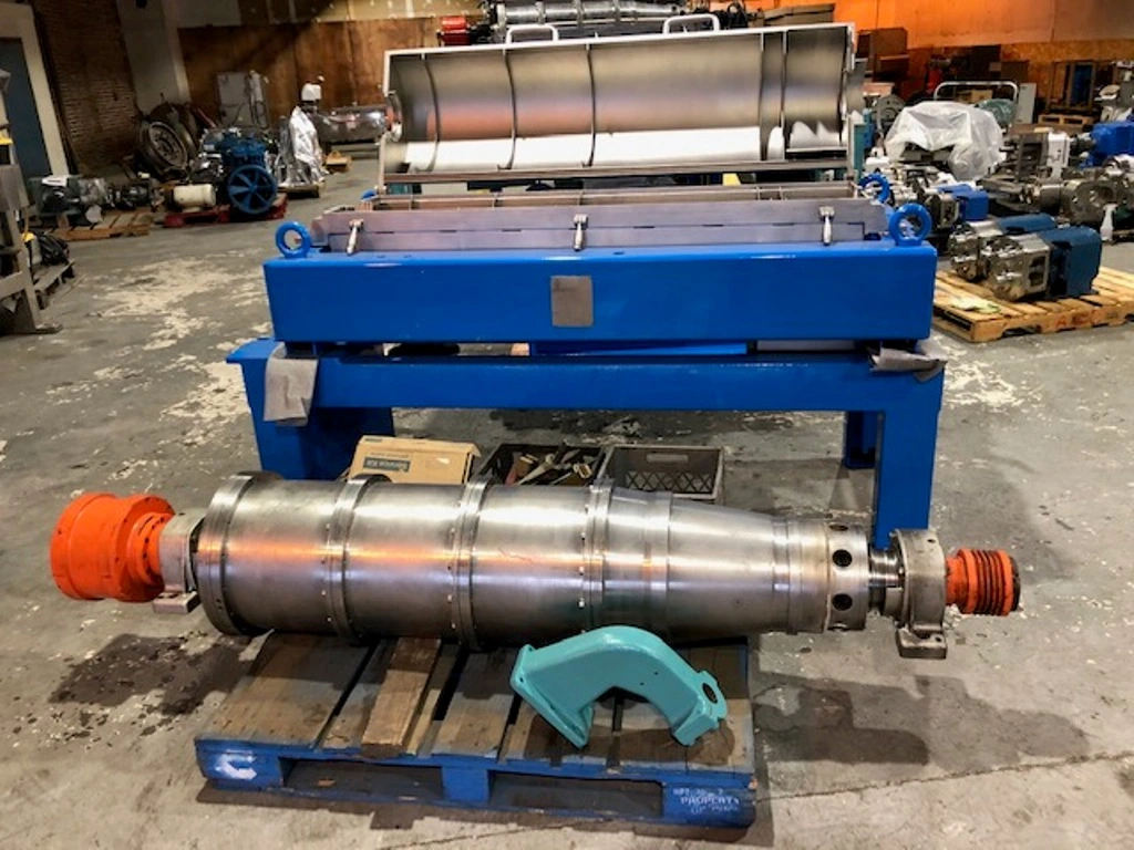 (3) Alfa-Laval NX 418B-11G tricanter centrifuges, 316SS.