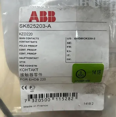 Used ABB SK825203-A Miscellaneous Equipment (Electrical & Power) | Surplus Asset Holdings #1204081