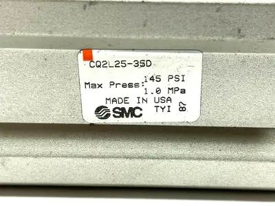 CQ2L25-35D | SMC  Compact Pneumatic Cylinder - Used