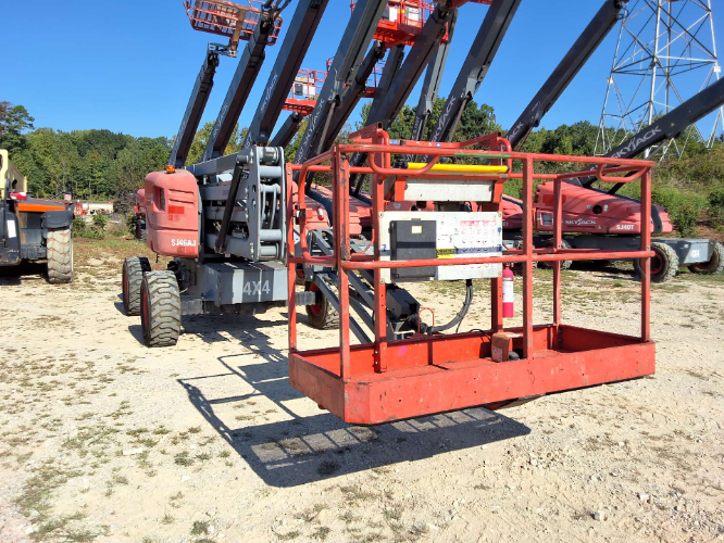 Used 2017 Skyjack SJ46AJ Articulating Boom Lifts North Carolina US | Stack Equipment #1481475
