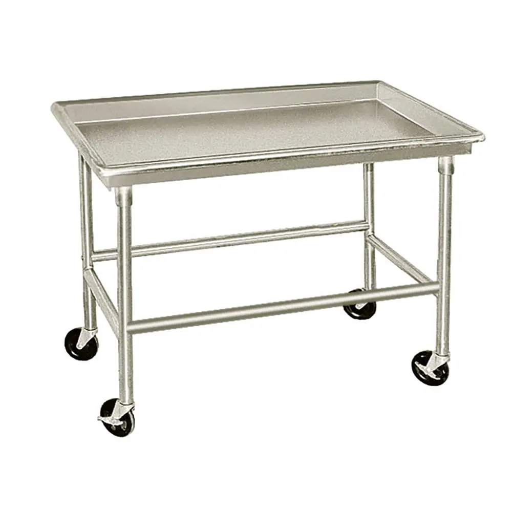 Advance Tabco SR-96 96" Sorting Table - 3" Raised Edge, 30" W, 16 ga 304 Stainless