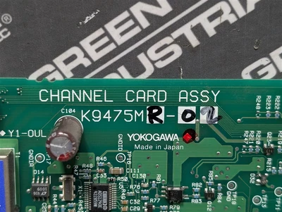 Yokogawa K9475MR-02 Channel Card Assembly K9475MP-01 Used
