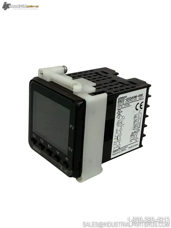 Used OMRON E5CC-QX3A5M-000 Temperature Controls Kentucky US | Industrial Parts R Us Inc. #1377622