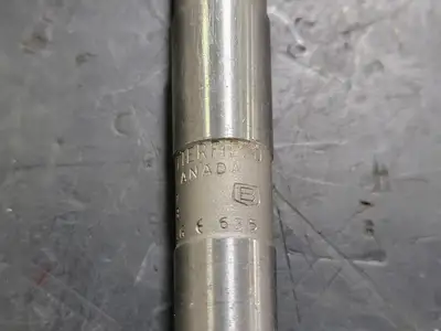 0.635in. x 10in. Chucking Reamer, Str. Shank, Str. Flute