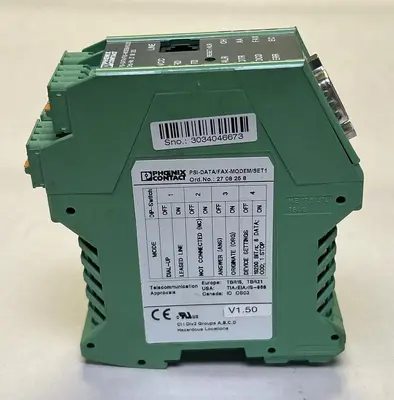 Used PHOENIX CONTACT PSI-DATA/FAX-MODEM/RS232 Misc Electrical & Power Parts Ohio US | Surplus Asset Holdings #1262603