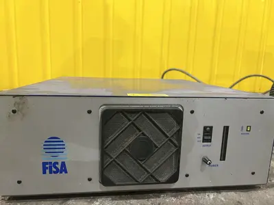 3 TANK FISA MODEL #3VST-350P ULTRASONIC PARTS BASKET TYPE CLEANING SYSTEM: STOCK #20623