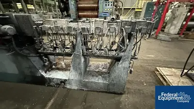 USED Theysohn Extrusion 45MM Theysohn Twin Screw Extruder, 60 HP, 36:1 L/D