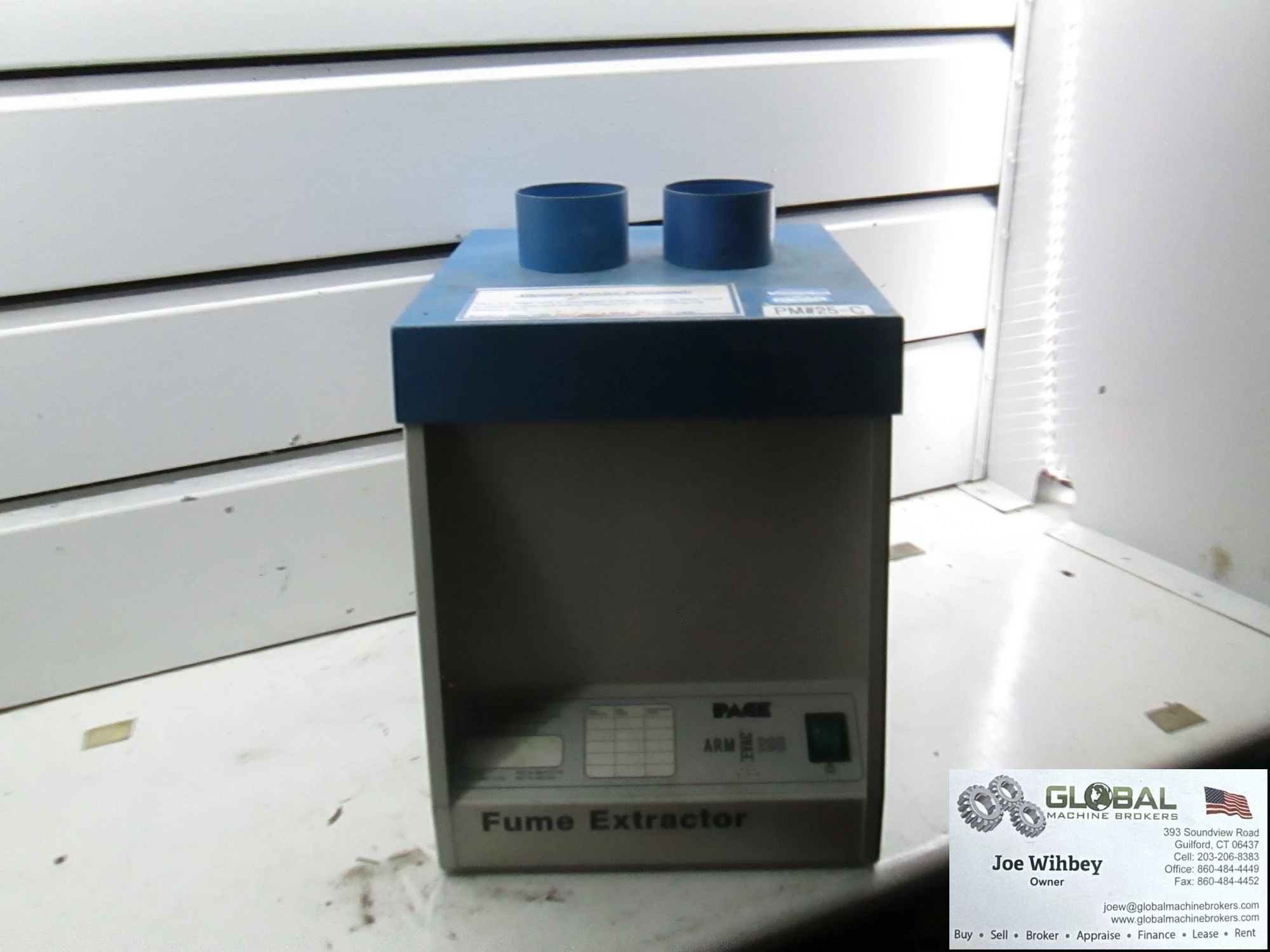 Pace Arm-Evac 200 Heavy Duty Dual Inlet Fume Extractor