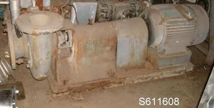 Pump, Centrif., 20 HP, S/st, 6 X 8, Krogh, #S611608